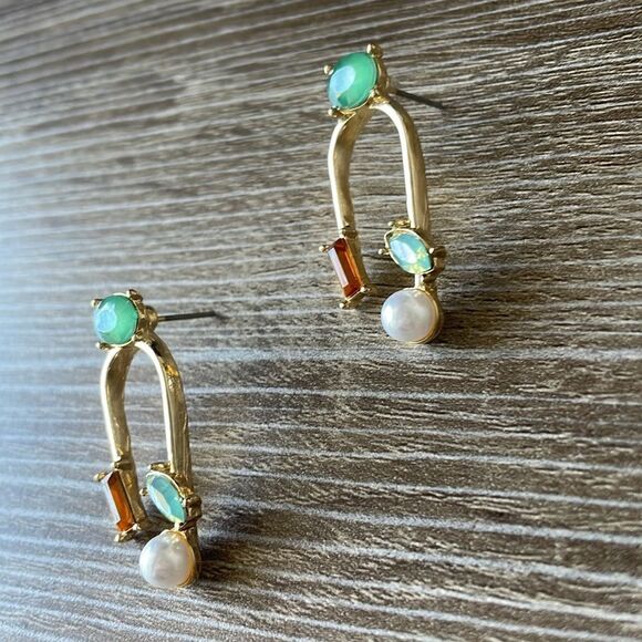 Bohemian earrings N241 - Picture 2 of 3